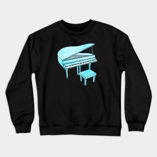 Blue Piano Crewneck Sweatshirt